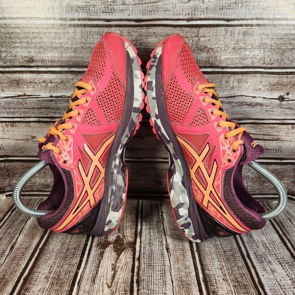 ASICS GT-2000 4 Women's 8.5 Red Coral Running Athletic Shoes Sneakers T661N - Picture 6 of 9